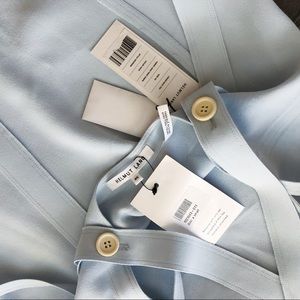 NWT Helmut Lang Aqua Cross Strap Top Sz XS